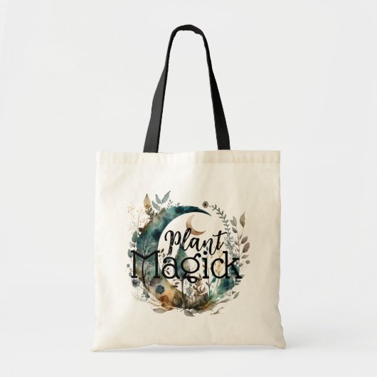Plant Magick Tote Bag (Voorkant)