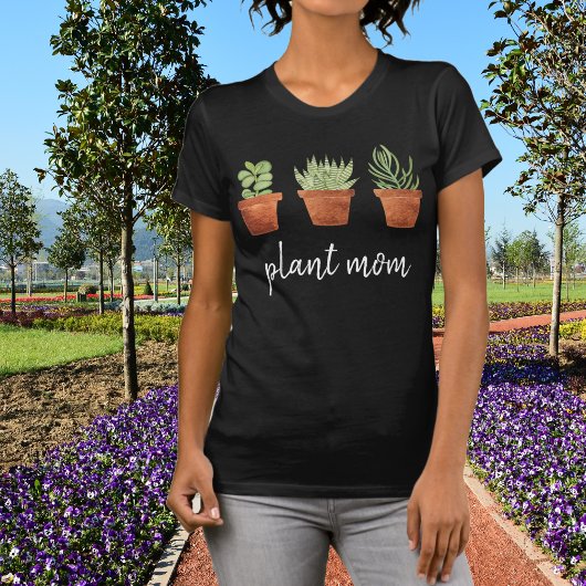 Plant mam Cute Succulents T-shirt