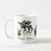 Plant Mam Fun & Cute Waterverf Potlood Planten Koffiemok (Links)