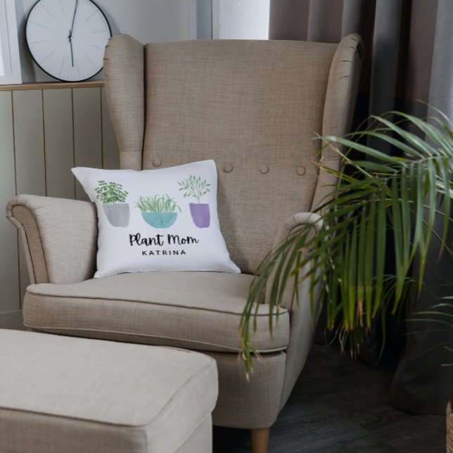 Plant mam Gepersonaliseerd Sierkussen (Creator heeft geüpload)