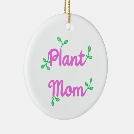 Plant Mam Kerstversiering Keramisch Ornament (Rechts)