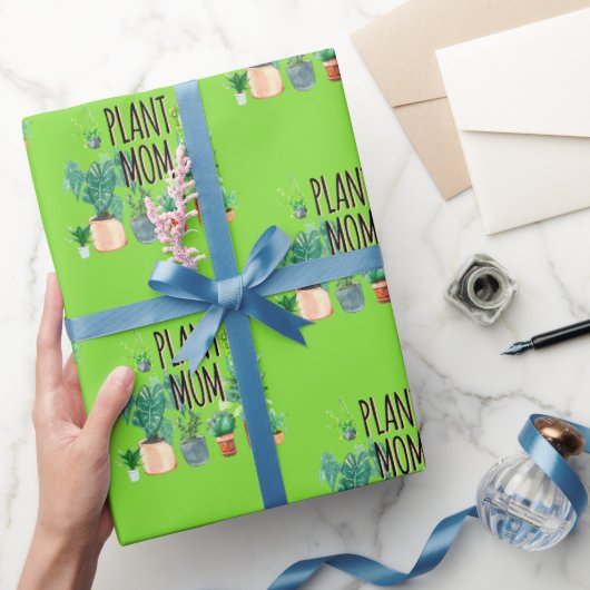 Plant mam - tuinbouw, planter cadeau voor mam cadeaupapier (Geschenken)