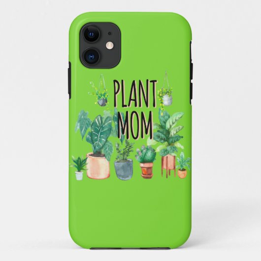 Plant mam - tuinbouw, planter cadeau voor mam Case-Mate iPhone case (Achterkant)