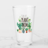 Plant mam - tuinbouw, planter cadeau voor mam glas (Achterkant)