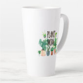 Plant mam - tuinbouw, planter cadeau voor mam latte mok (Rechterhoek)
