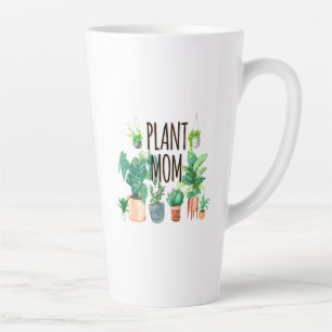 Plant mam - tuinbouw, planter cadeau voor mam latte mok