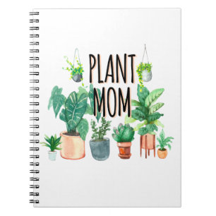 Plant mam - tuinbouw, planter cadeau voor mam notitieboek
