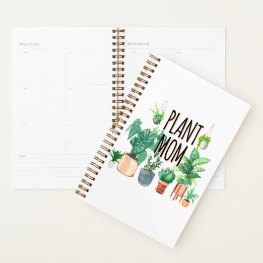 Plant mam - tuinbouw, planter cadeau voor mam planner (Display)