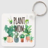 Plant mam - tuinbouw, planter cadeau voor mam sleutelhanger (Achterkant)