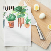 Plant mam - tuinbouw, planter cadeau voor mam theedoek (Quarter Fold)