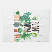 Plant mam - tuinbouw, planter cadeau voor mam theedoek (Horizontaal)