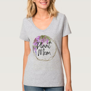 Plant Mam Wisteria Wreath Lijst T-shirt