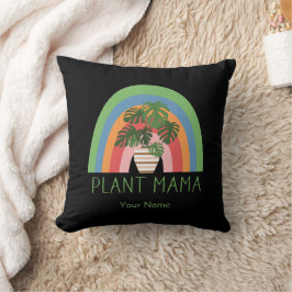 Plant Mama Boho Regenboog Tuin Monstera Bladeren Kussen
