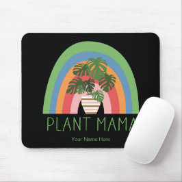 Plant Mama Boho Regenboog Tuin Monstera Bladeren Muismat