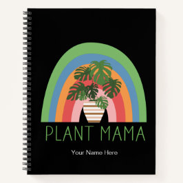 Plant Mama Boho Regenboog Tuin Monstera Bladeren Notitieboek