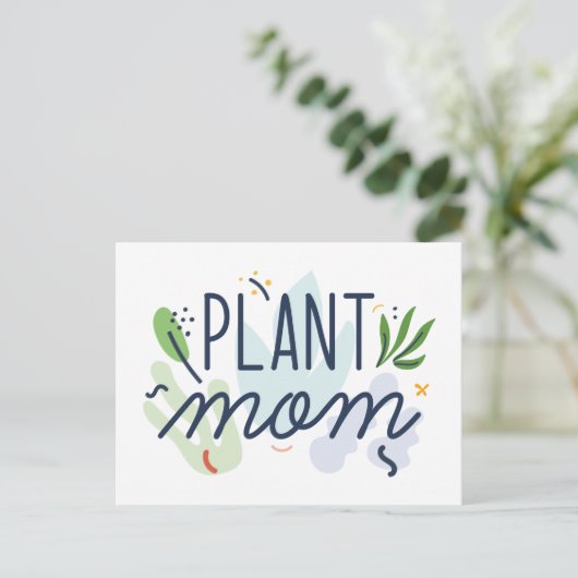 Plant mama briefkaart (Staand voorkant)