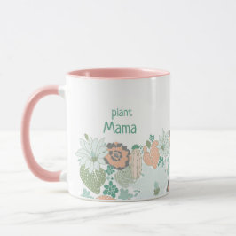 Plant Mama Cactus Succulents personaliseert Mok