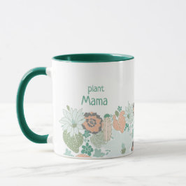 Plant Mama Cactus Succulents personaliseren Mok