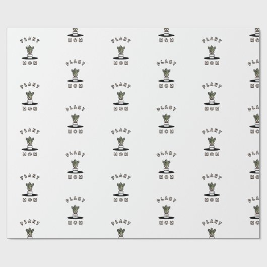 Plant mama cadeaupapier (Vlak)
