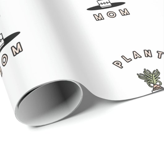 Plant mama cadeaupapier (Rol Hoek)