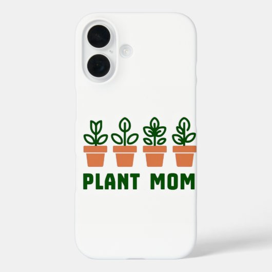 Plant mama Case-Mate iPhone case (Achterkant)