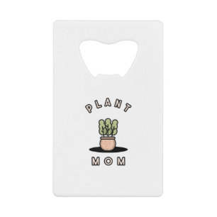 Plant mama creditkaart flessenopener
