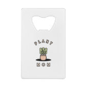 Plant mama creditkaart flessenopener (Achterkant)