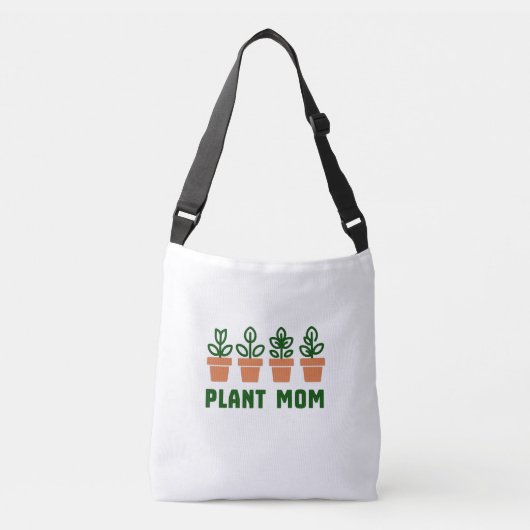 Plant mama crossbody tas (Voorkant)
