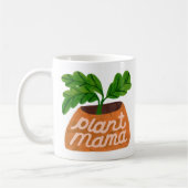 Plant Mama - Geïllustreerd Potted Plant Mok Gift (Links)
