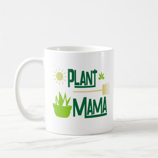 Plant mama Klassieke Mok (Links)