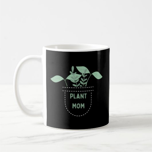 Plant mama koffiemok (Links)