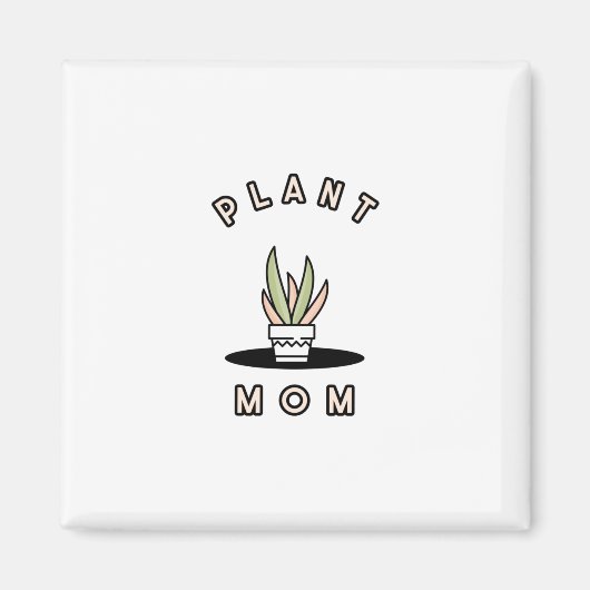 Plant mama magneet (Voorkant)