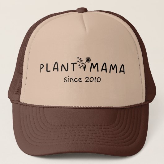 Plant Mama Moederdag Custom Gift Trucker Pet (Voorkant)