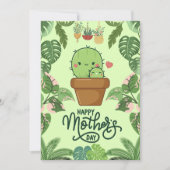 Plant mama Moederdag Kaart (Voorkant)