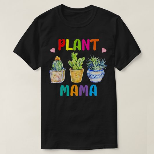 Plant Mama Pride Garden Lover T-shirt (Design voorkant)