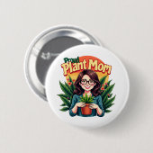 Plant mama ronde button 5,7 cm (Voorkant /achterkant)