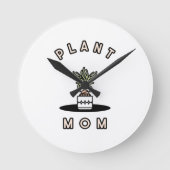 Plant mama ronde klok (Voorkant)