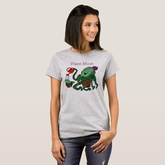 Plant mama t-shirt (Voorkant volledig)