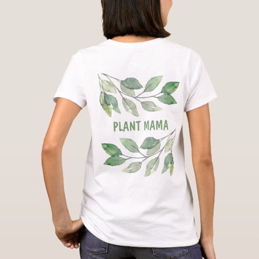 Plant Mama T-shirt (Achterkant)