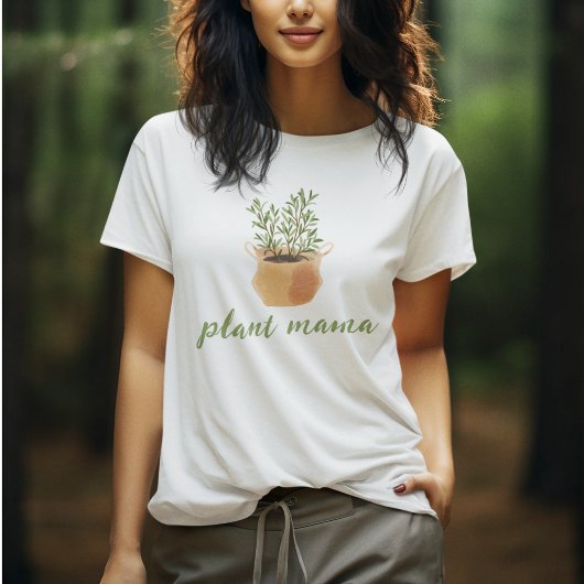 Plant Mama Tuinieren Plant Lover T-shirt