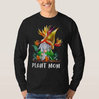 Plant mama vogel van Paradise Gnome Gardening Mama T-shirt