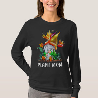 Plant mama vogel van Paradise Gnome Gardening Mama T-shirt