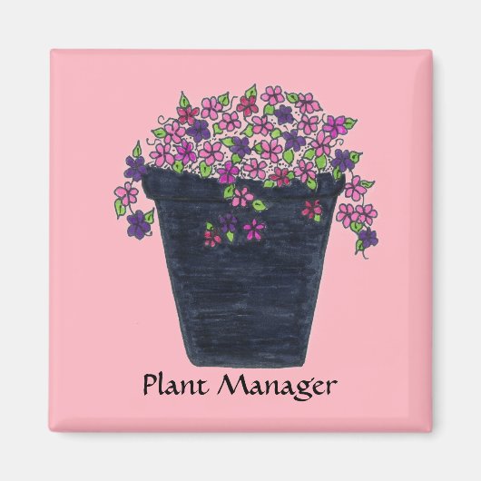 Plant Manager magneet (Voorkant)