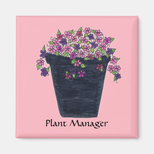 Plant Manager magnet (Voorkant)