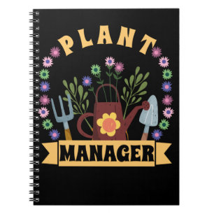 Plant Manager mam Grandma Kantoor Gardener Notitieboek