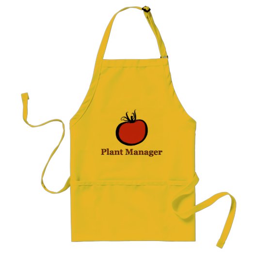 Plant Manager Standaard Schort (Voorkant)