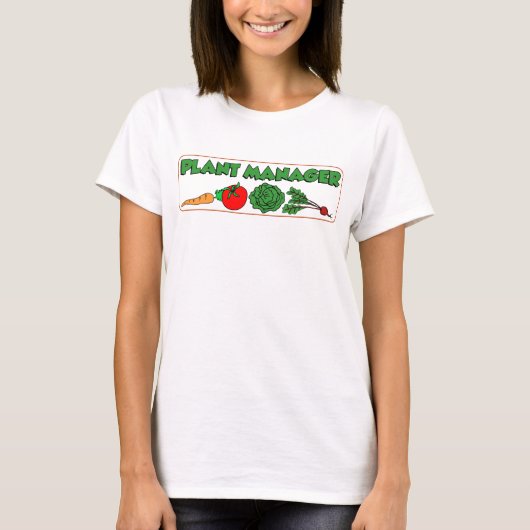 Plant Manager T-shirt (Voorkant)