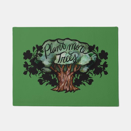 Plant Meer bomen Deurmat (Voorkant)