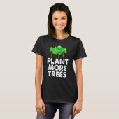 Plant Meer Bomen Milieuactivist Natuur T-shirt (Voorkant volledig)