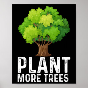 Plant Meer Bomen Planten Bomen Dag Bomen Liefhebbe Poster